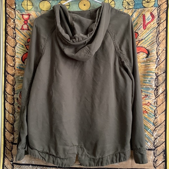 Green Cargo Military Jacket | American Eagle - Picture 3 of 3